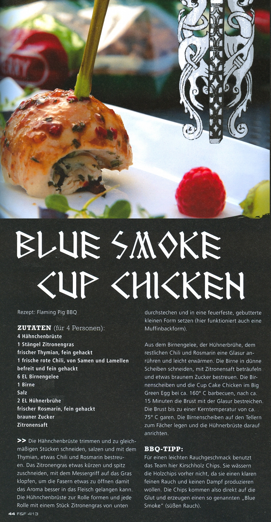 Blue Smoke Cup Chicken
