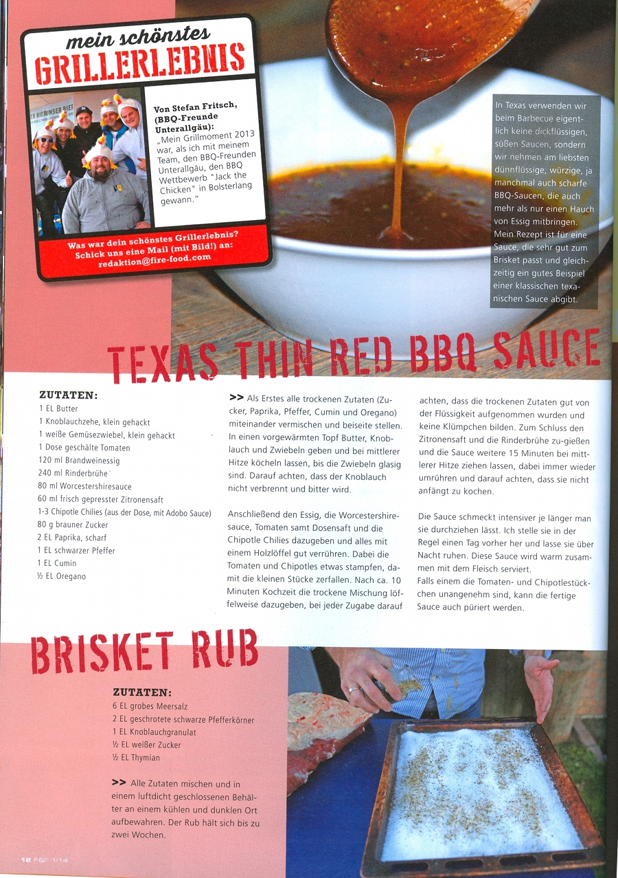 Texas red Berbeque Sauce