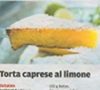 Torta Caprese al Limone